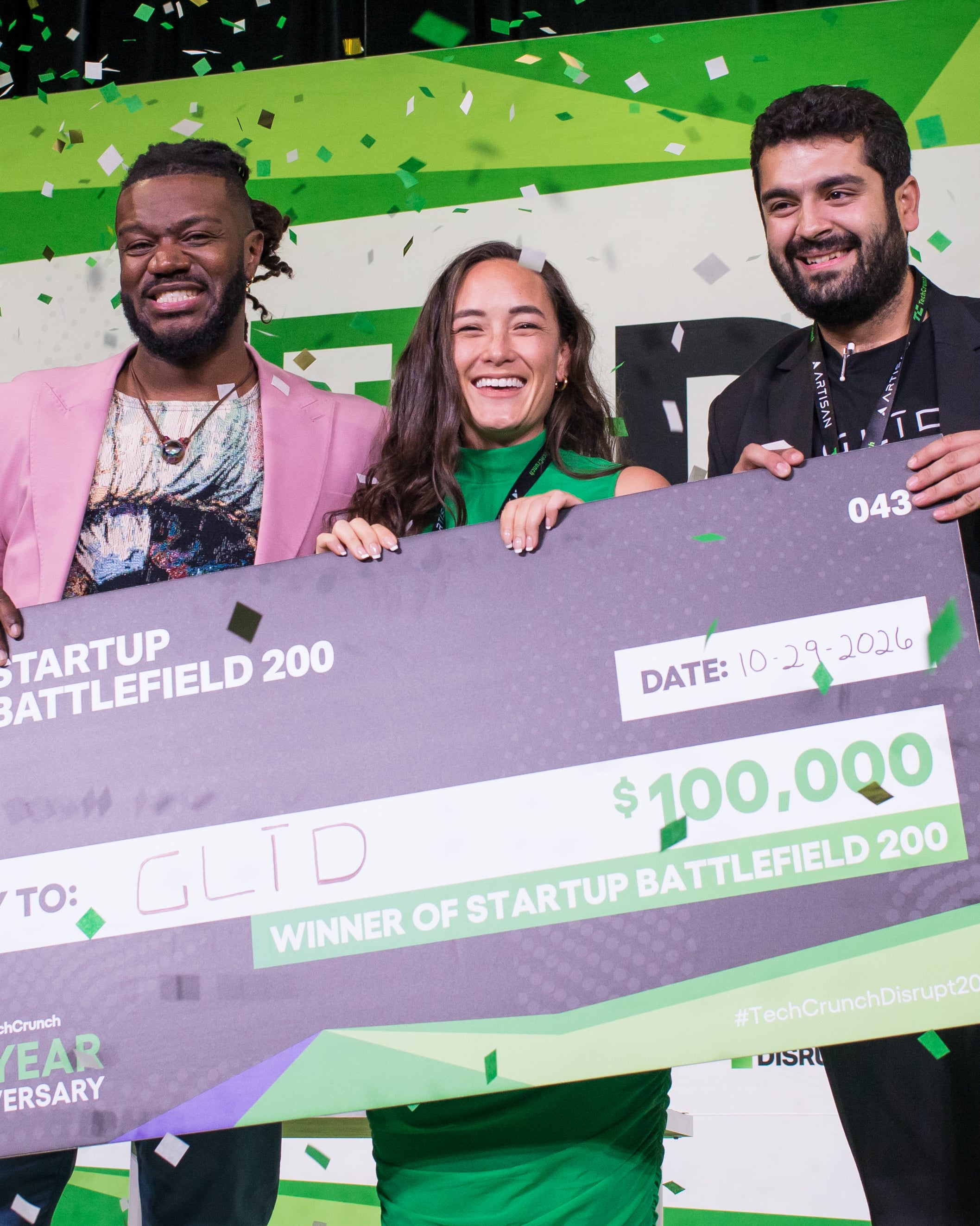 Aloa Client Glīd Technologies Wins TechCrunch Disrupt 2025!